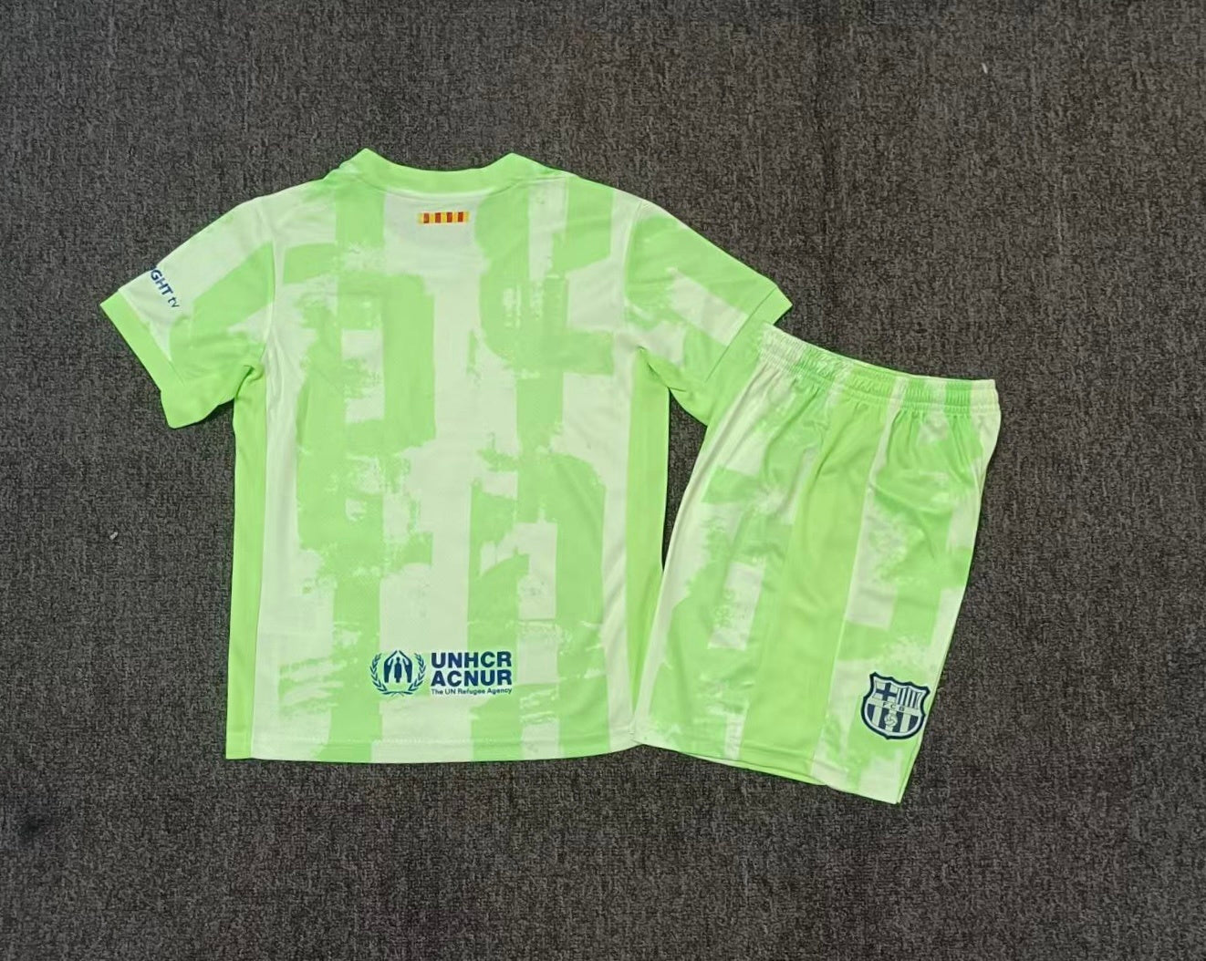 FC Barcelona "Vibrant Glitch" Special Kit Kids