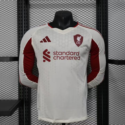 Liverpool 2025-2026 Away Kit Long Sleeve