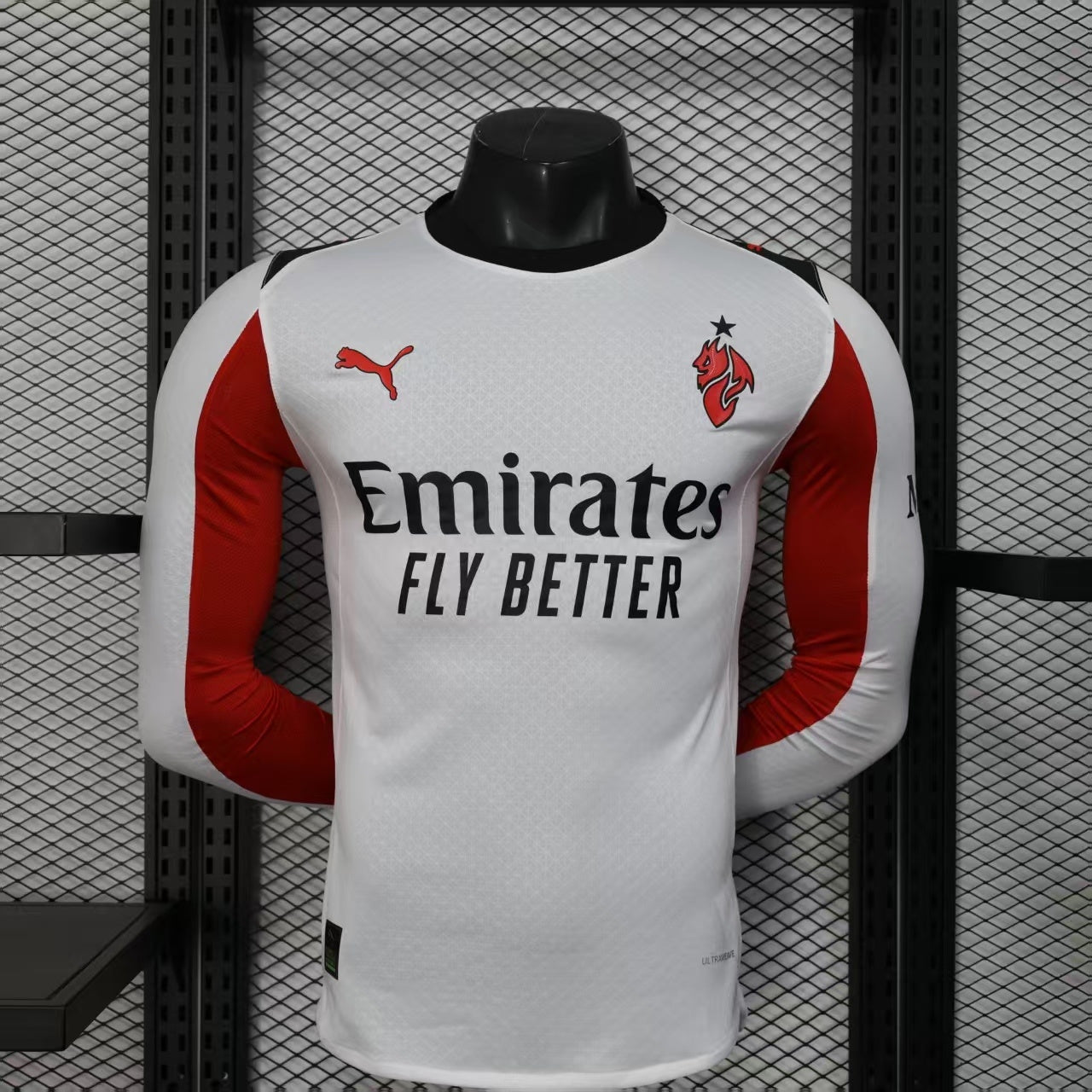 AC Milan 2025-2026 Away Kit Long Sleeve