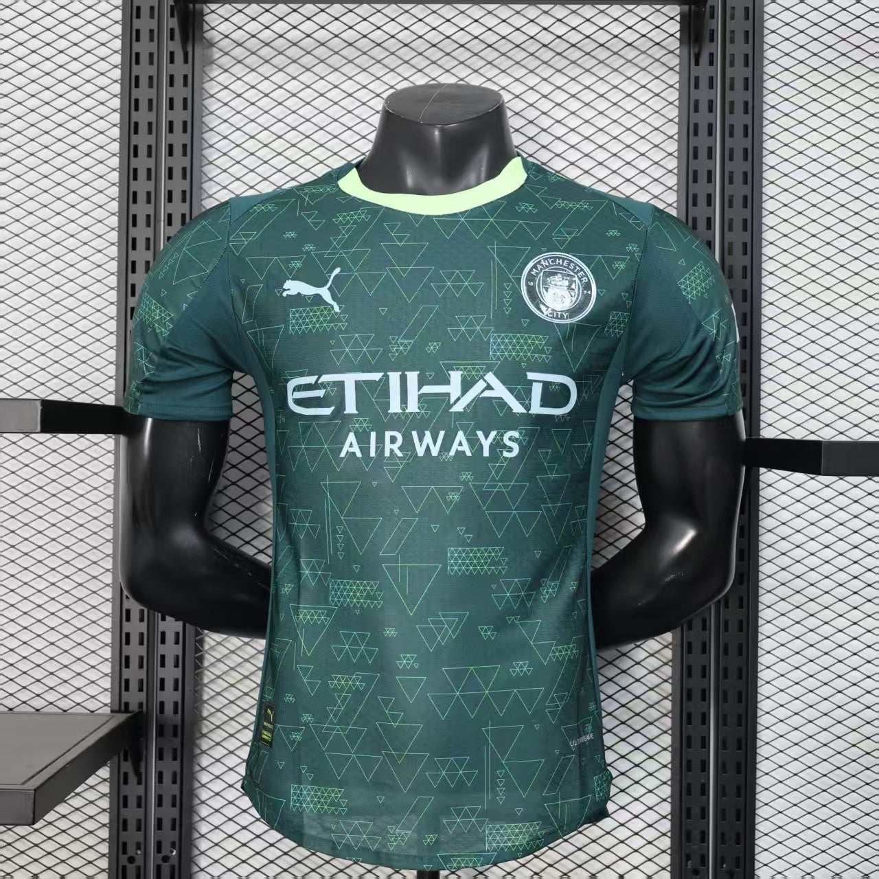 Manchester City "Geometric Cyber" Special Kit
