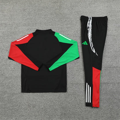 Arsenal Black and Red x Green Tracksuit