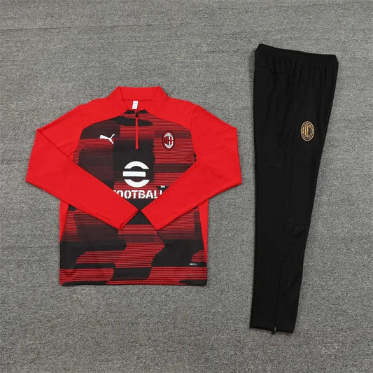 AC Milan Red and Black Tracksuit