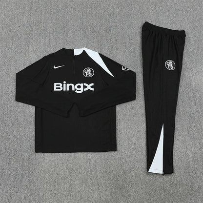 Chelsea Black Tracksuit