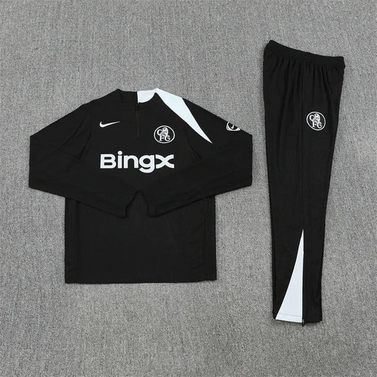 Chelsea Black Tracksuit