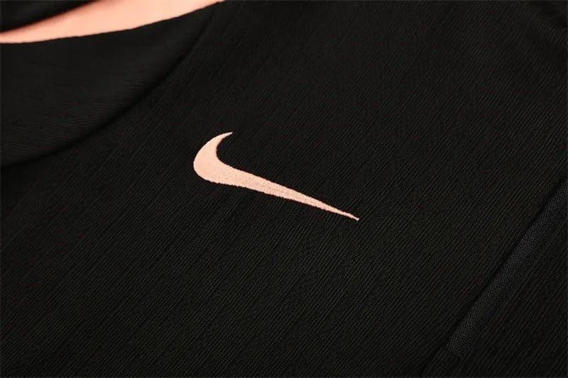 France Black and Pink Tracksuit