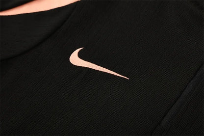 France Black and Pink Tracksuit